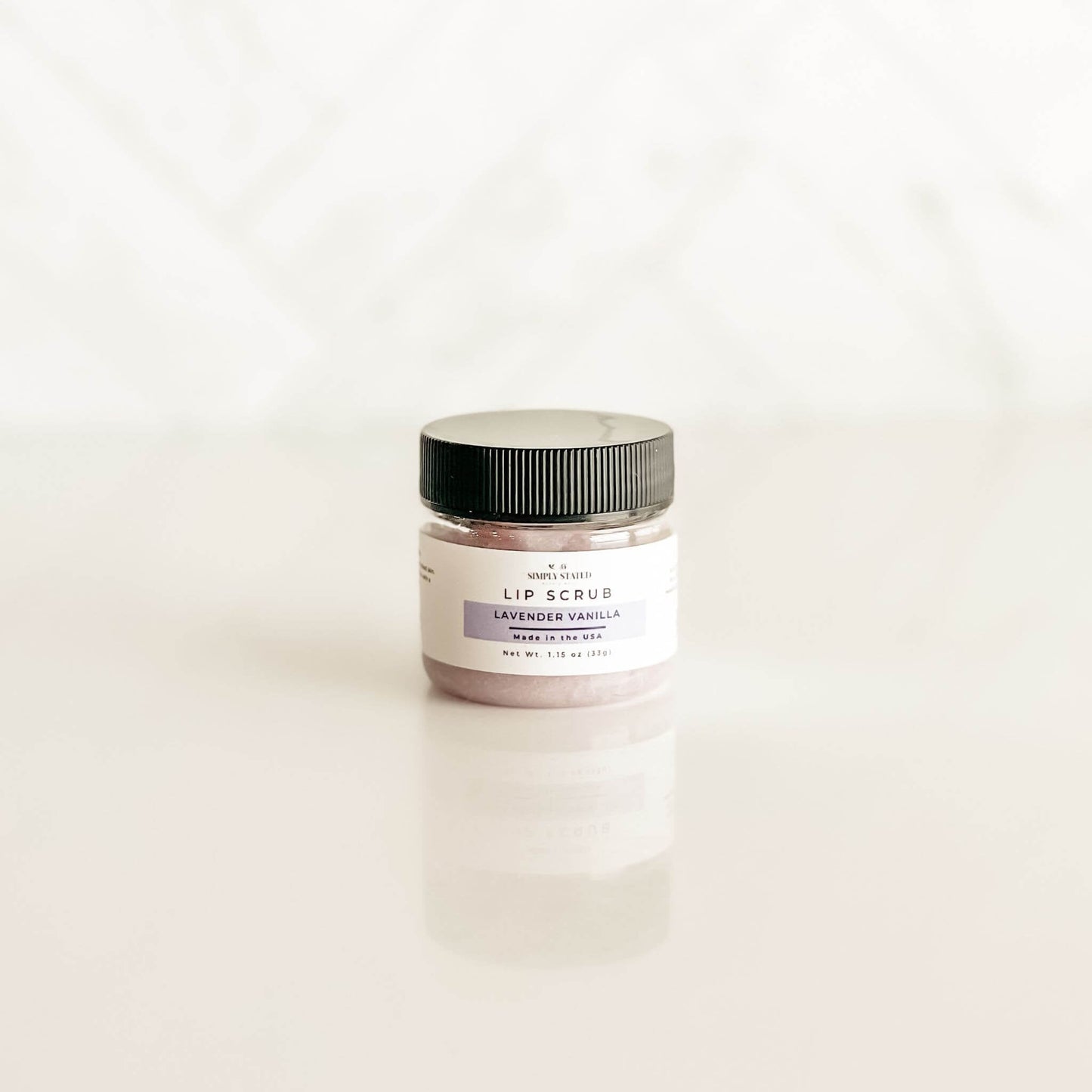 Simply Stated Creations Signature Lip Scrub – Exfoliating Sugar Scrub for Soft Lips