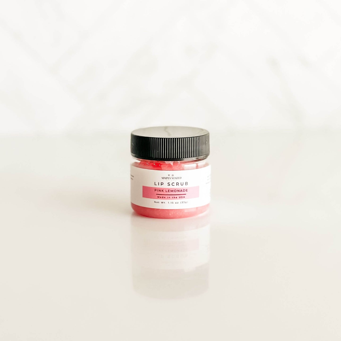 Simply Stated Creations Signature Lip Scrub – Exfoliating Sugar Scrub for Soft Lips