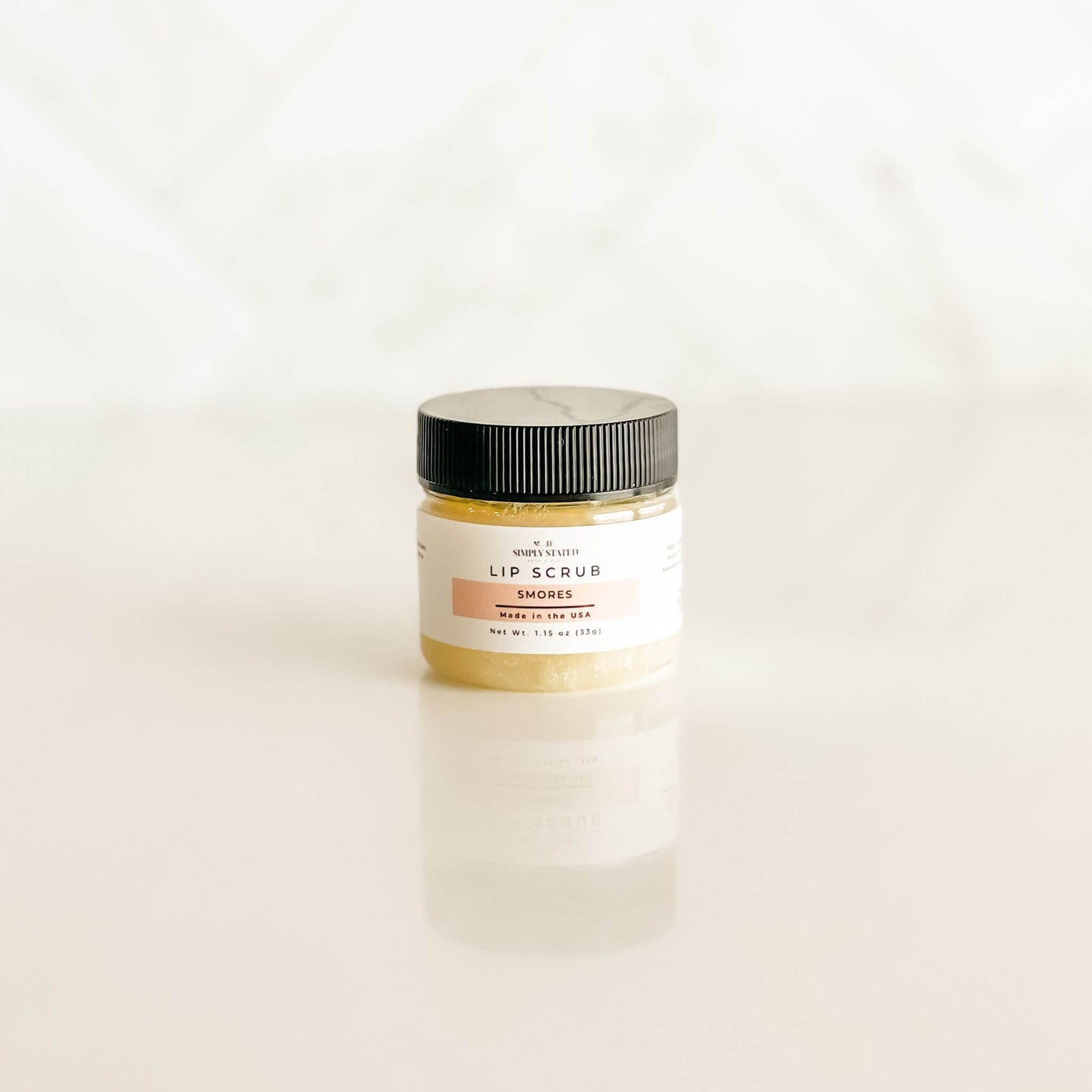 Simply Stated Creations Signature Lip Scrub – Exfoliating Sugar Scrub for Soft Lips