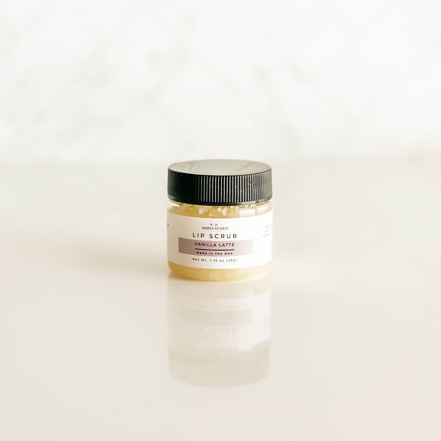 Simply Stated Creations Signature Lip Scrub – Exfoliating Sugar Scrub for Soft Lips