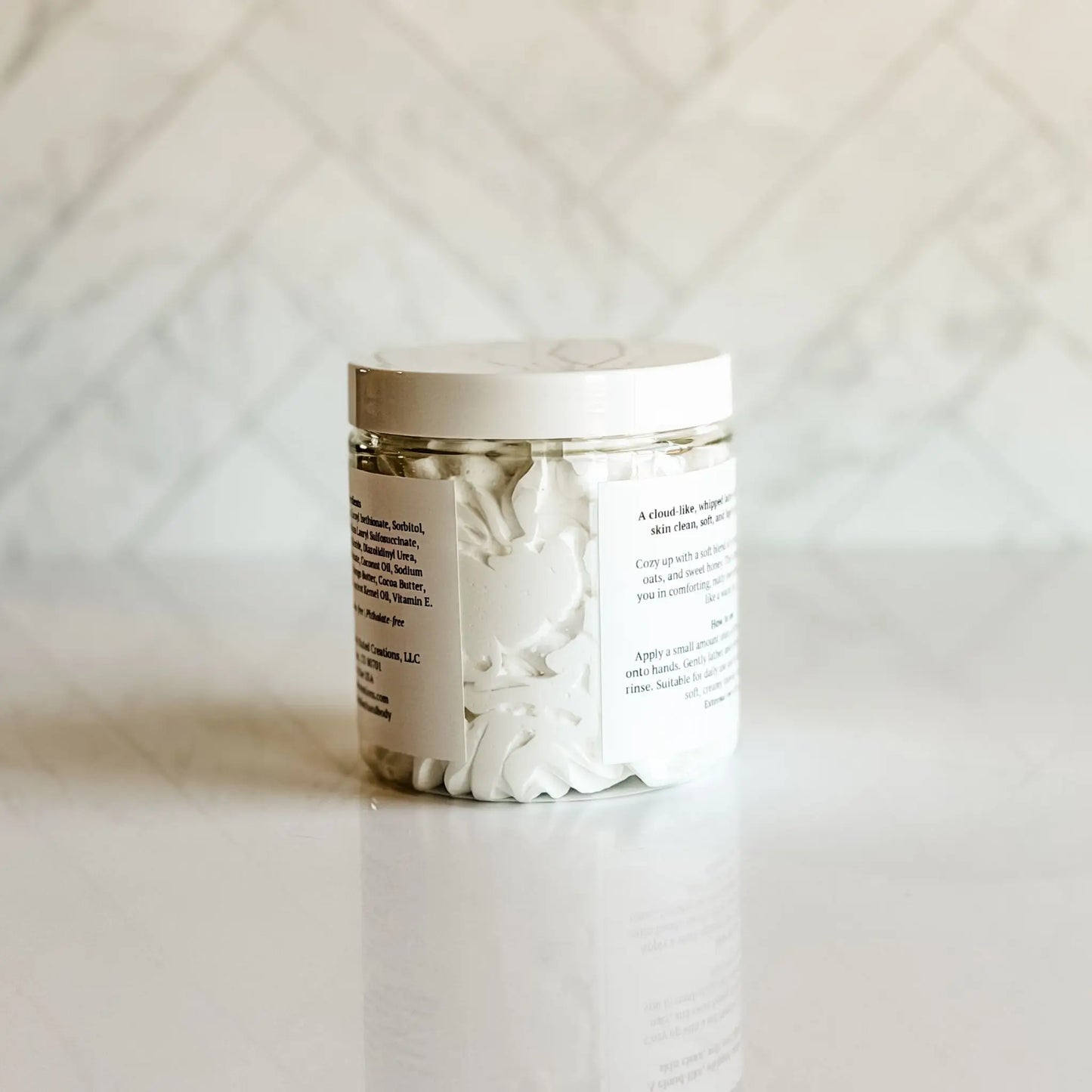 Simply Stated Oatmeal Milk + Honey Whipped Soap