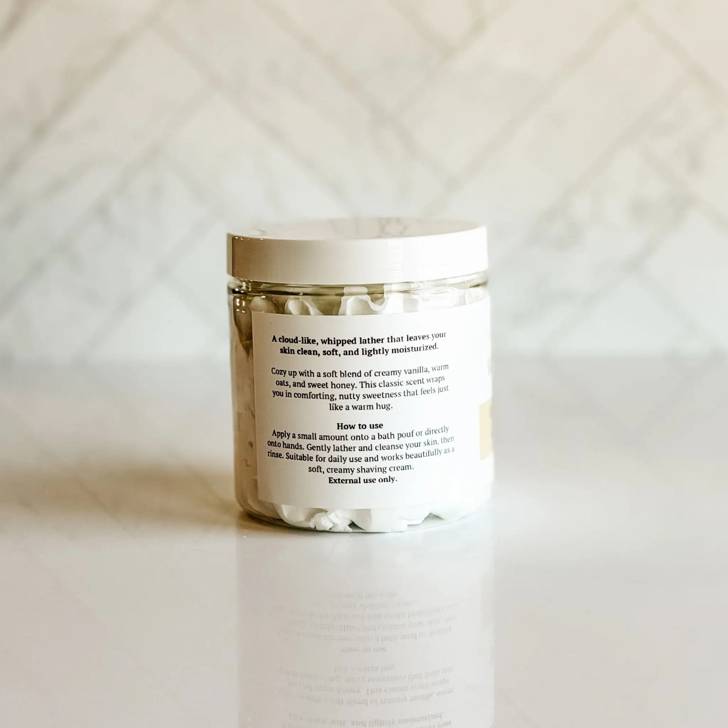 Simply Stated Oatmeal Milk + Honey Whipped Soap