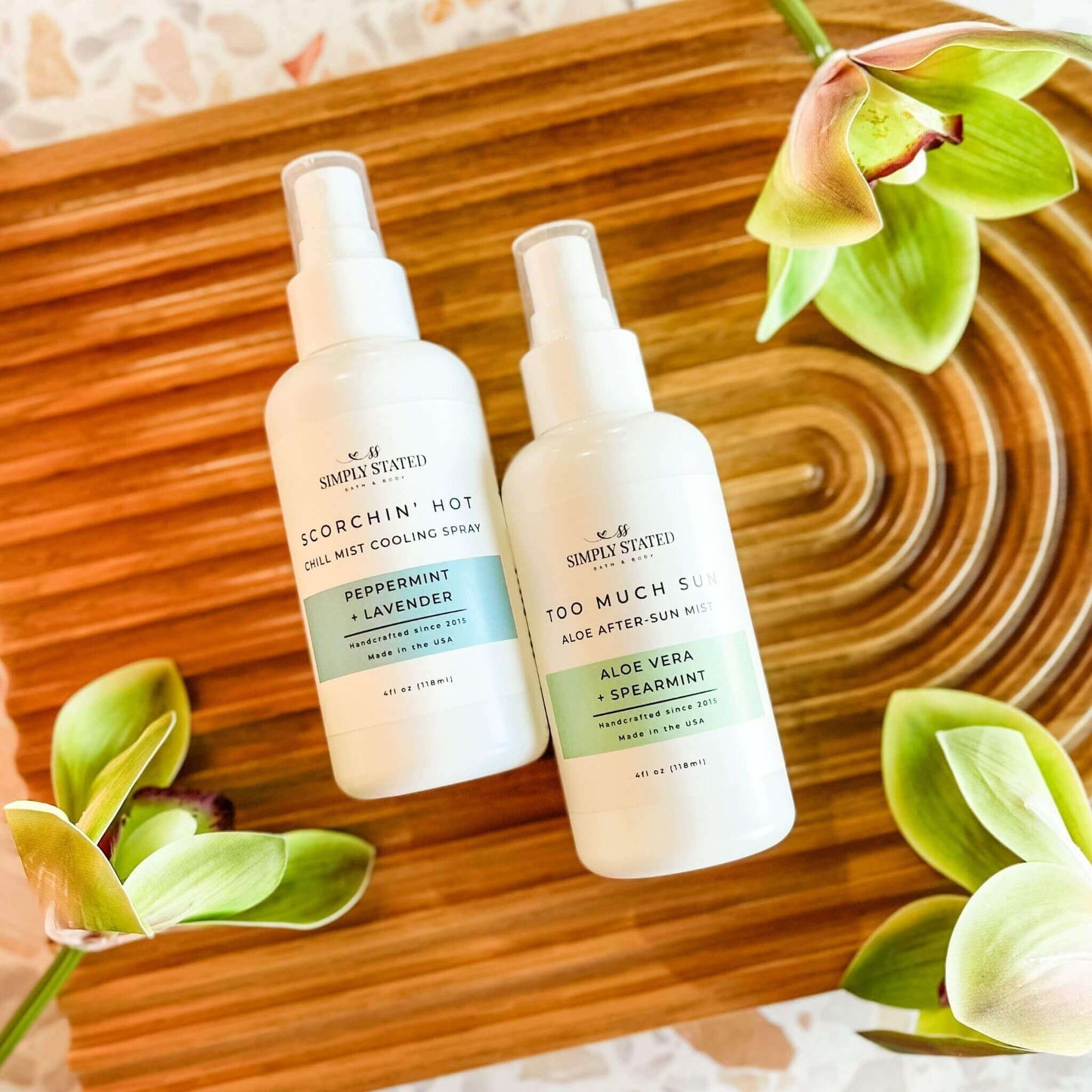 Scorchin' Hot Cooling Body Spray | Peppermint + Lavender