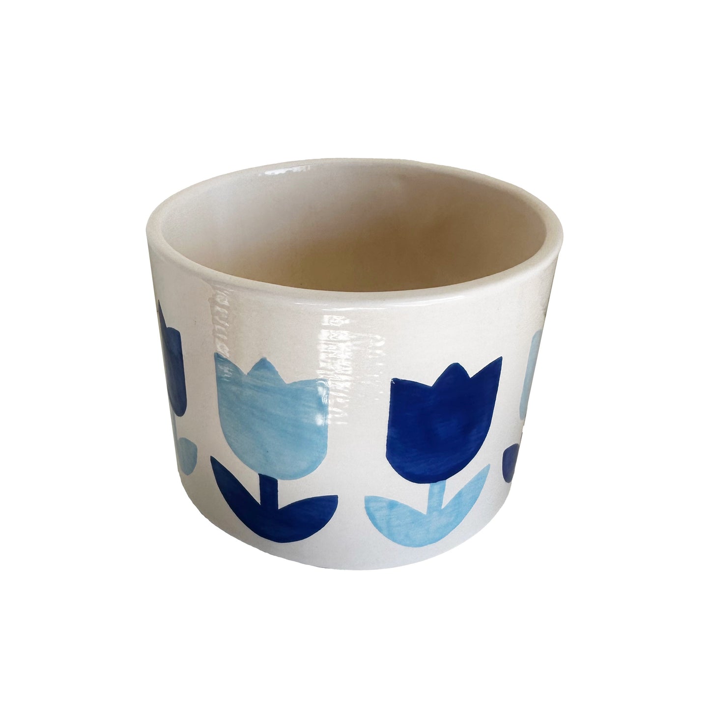 Tulip Fever Hand Poured Candle & Vase - choice of colors