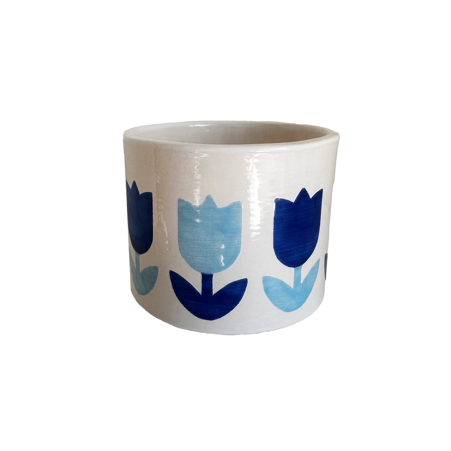 Tulip Fever Hand Poured Candle & Vase - choice of colors