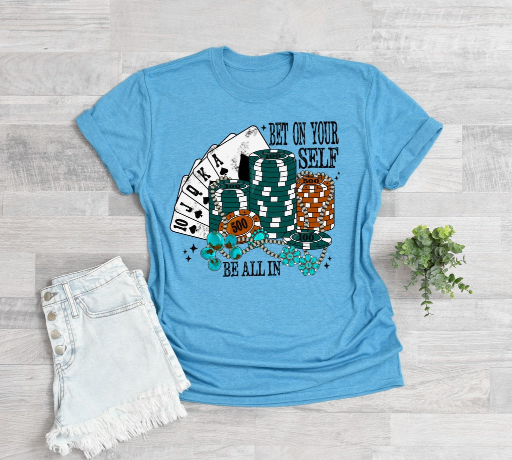 Bet On Yourself Graphic Tee