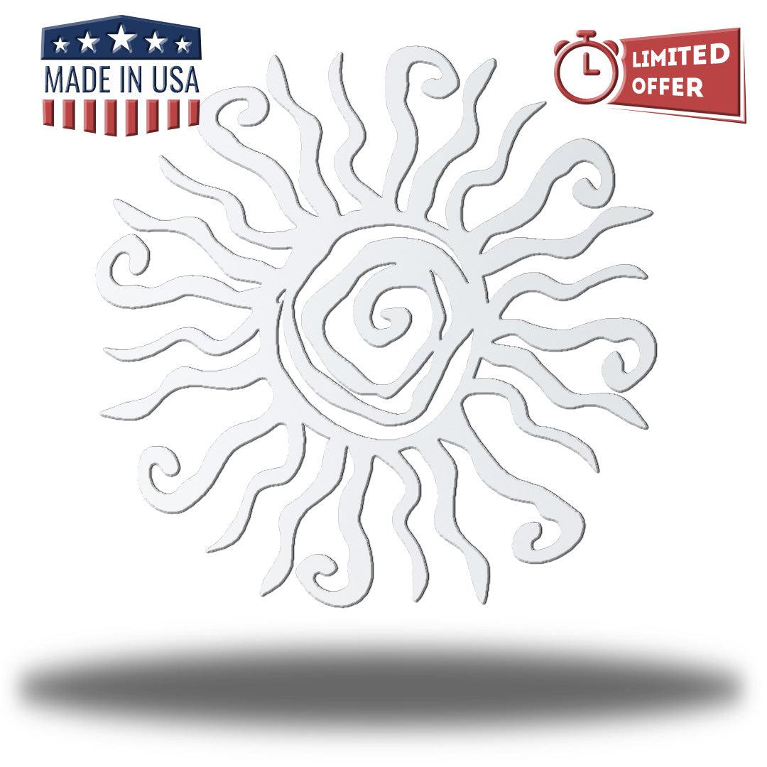 Riverside Designs Wacky Sun Metal Wall Art Choice of Colors Made in America