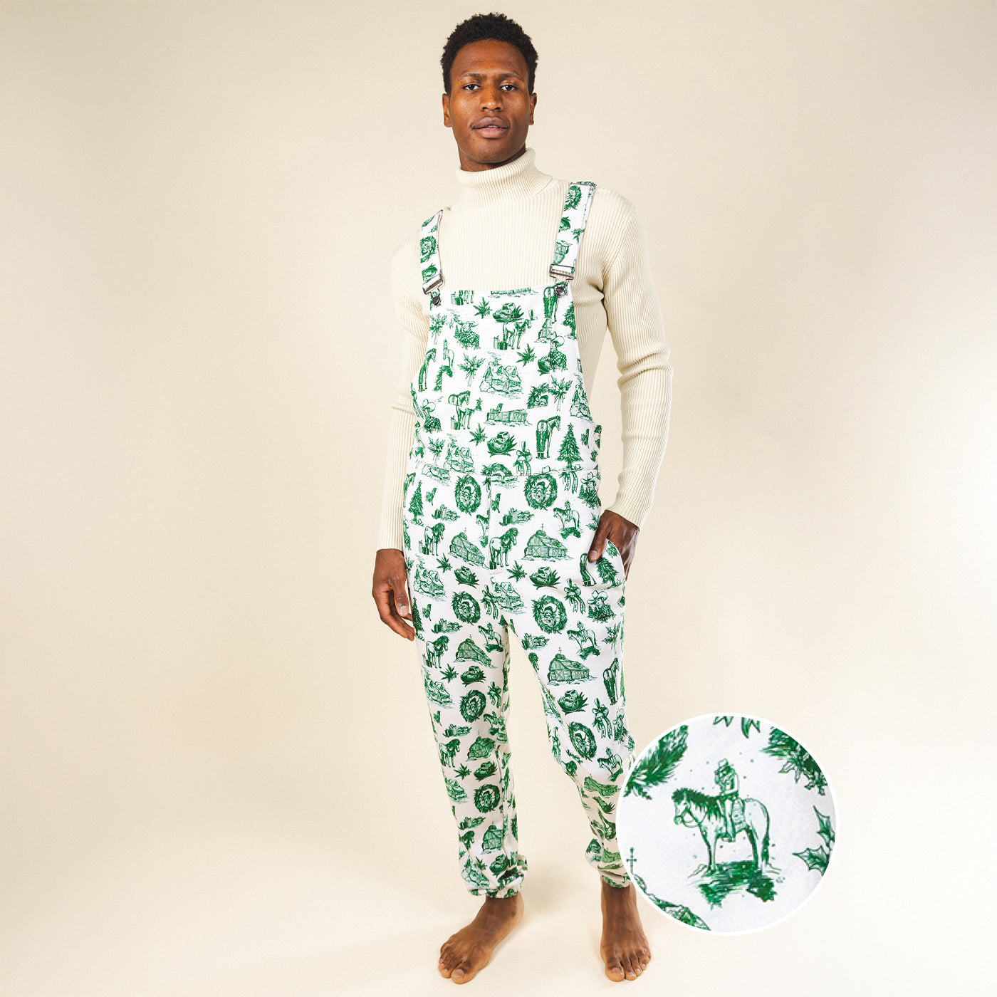 The Western Wonderland | Western Toile Pajamaralls®