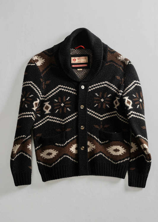 Wincha Shawl Collar Wool Sweater choice of colors