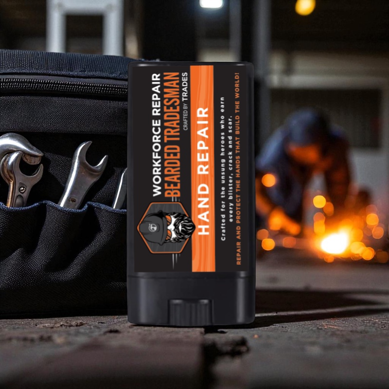 Bearded Tradesman Workforce Repair Hands