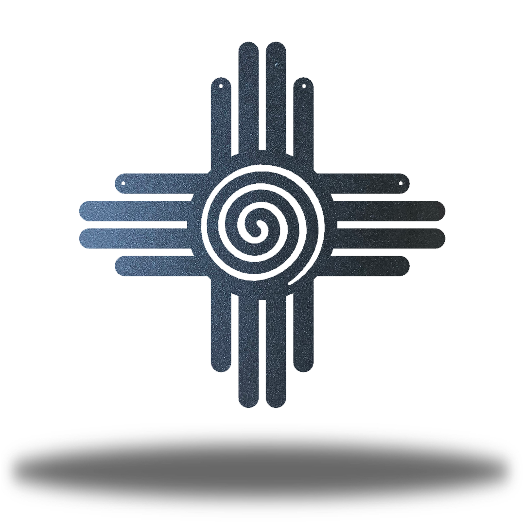 Riverside Designs Zia Sun Metal Wall Art Choice of Colors Made in America