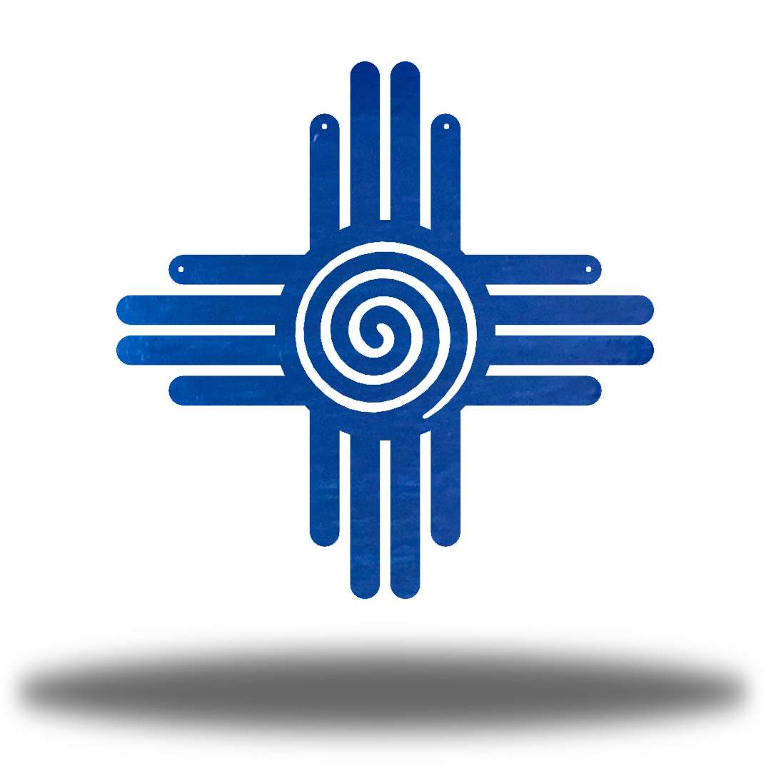 Riverside Designs Zia Sun Metal Wall Art Choice of Colors Made in America