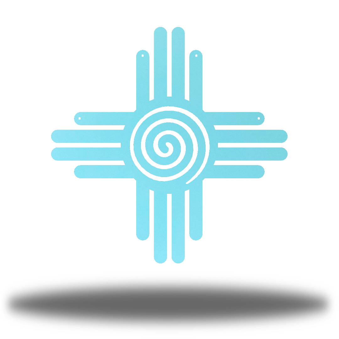 Riverside Designs Zia Sun Metal Wall Art Choice of Colors Made in America