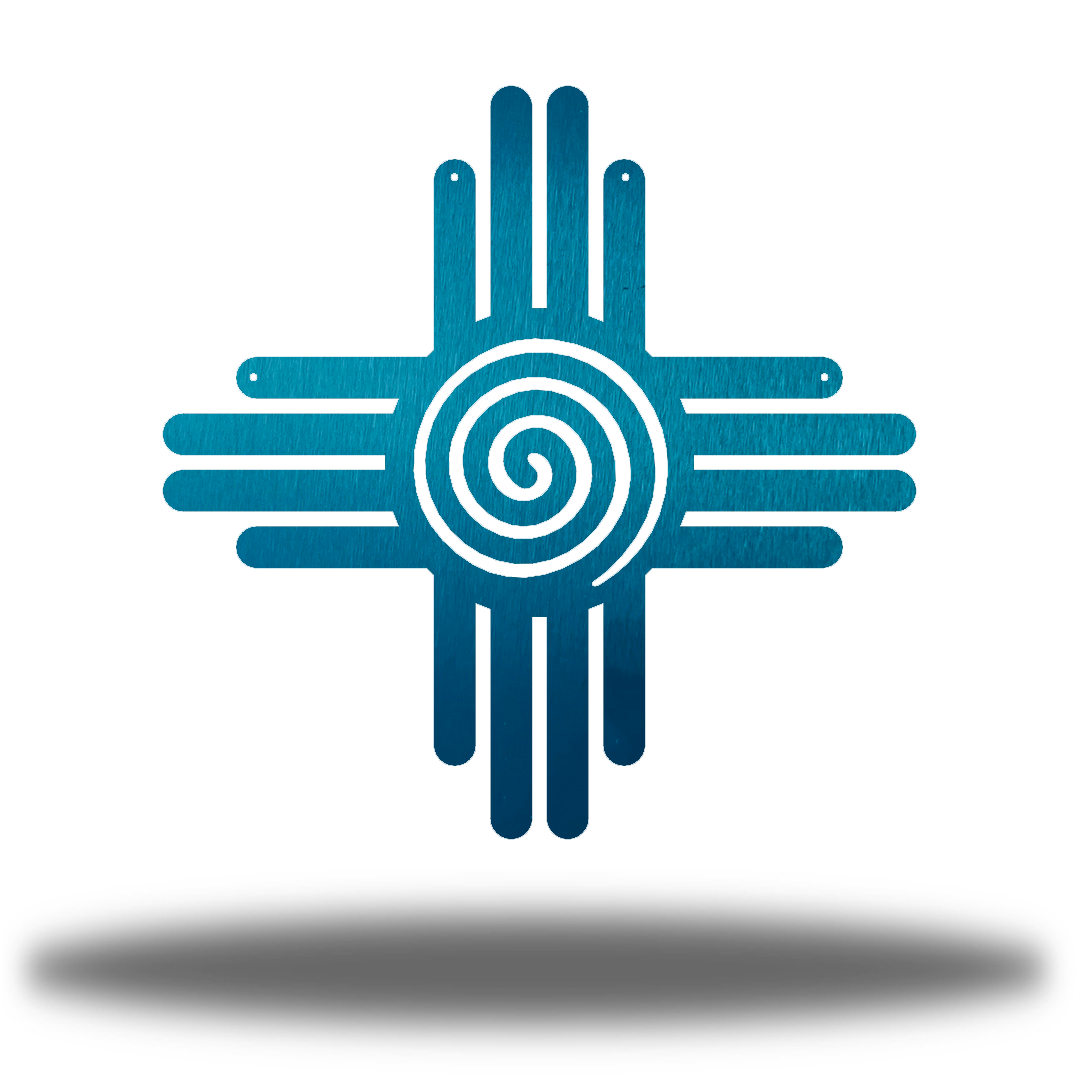 Riverside Designs Zia Sun Metal Wall Art Choice of Colors Made in America