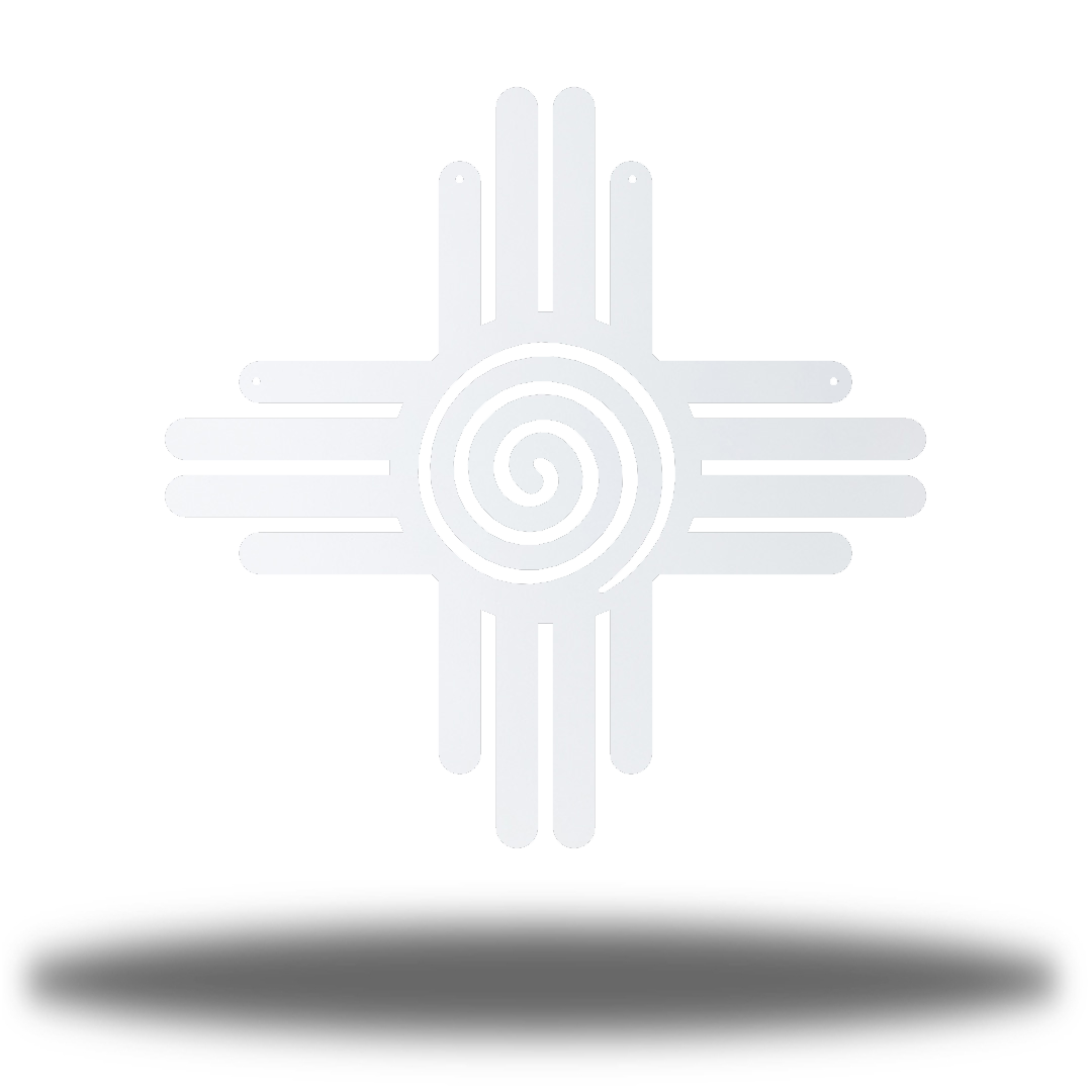 Riverside Designs Zia Sun Metal Wall Art Choice of Colors Made in America