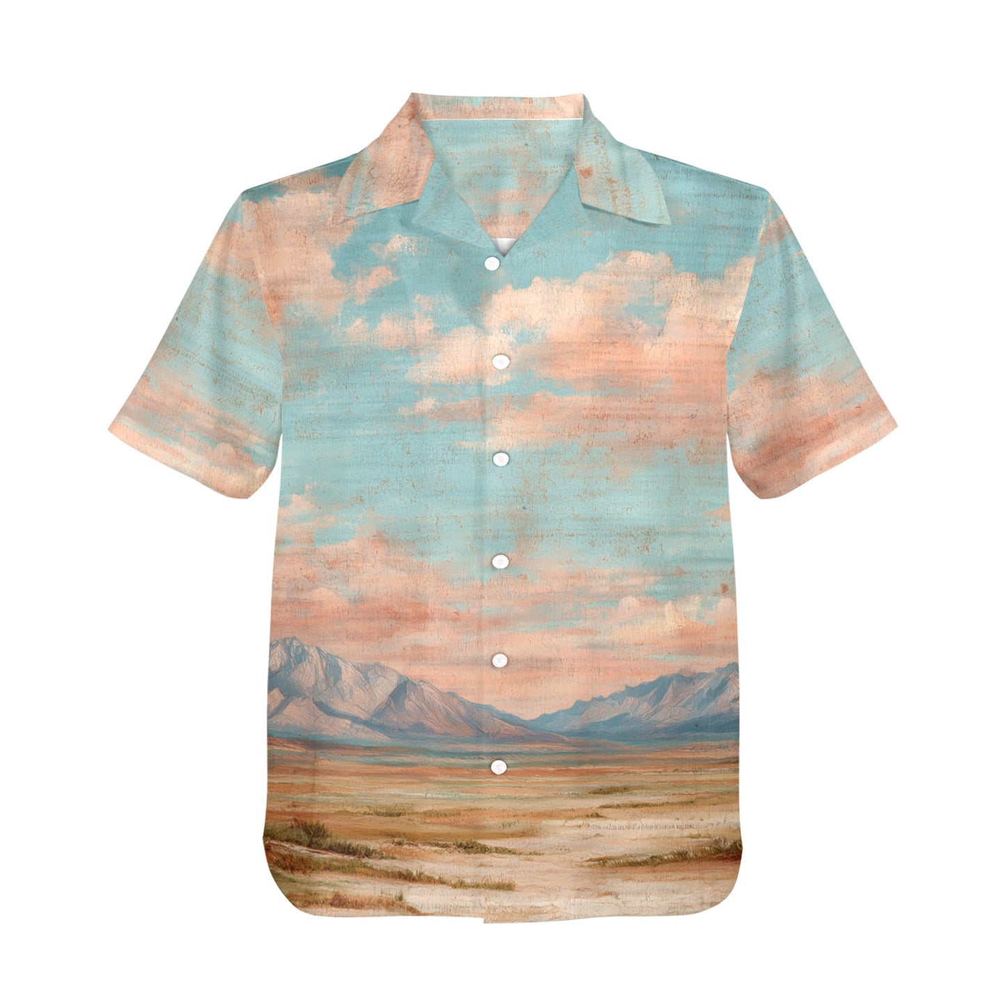 Baha Ranch Southwest Sunset Hawaiian Shirt Made in America