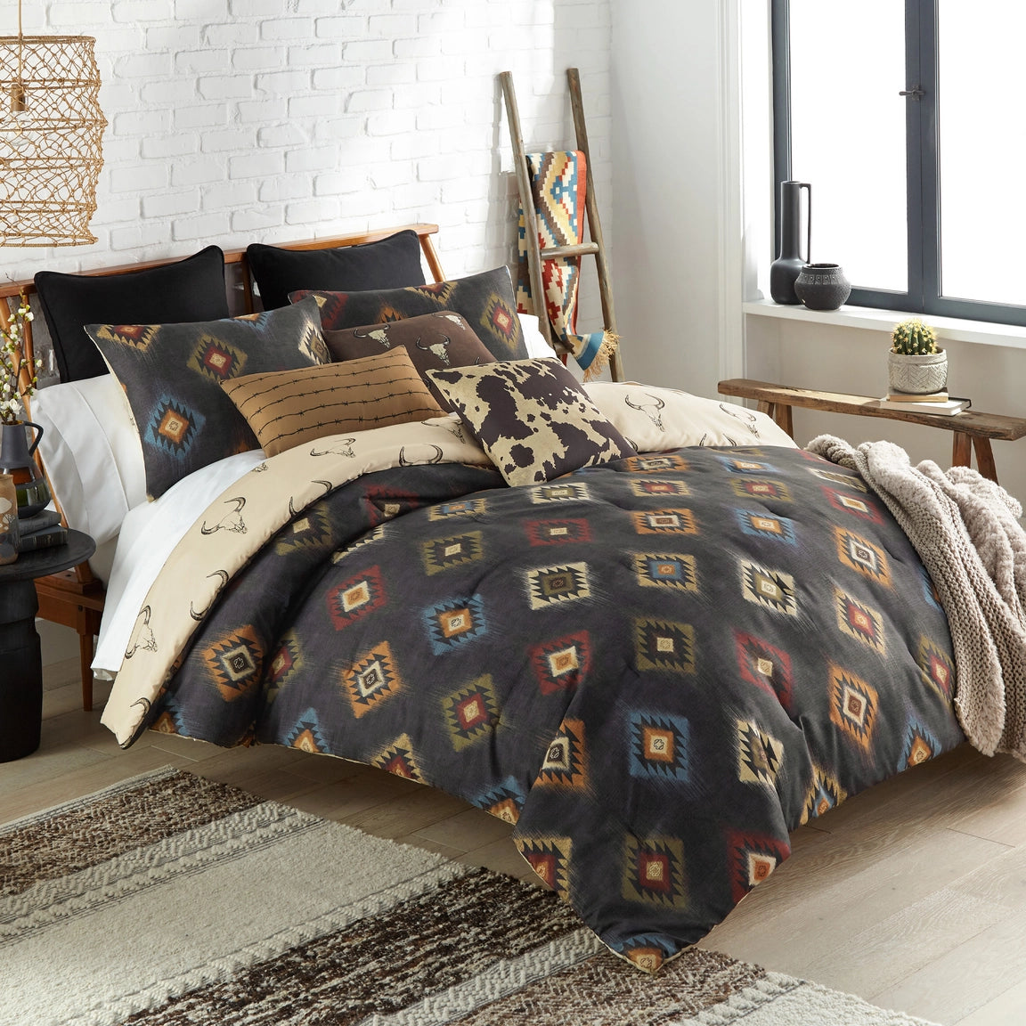 Sedona Reversible Comforter Bedding Set