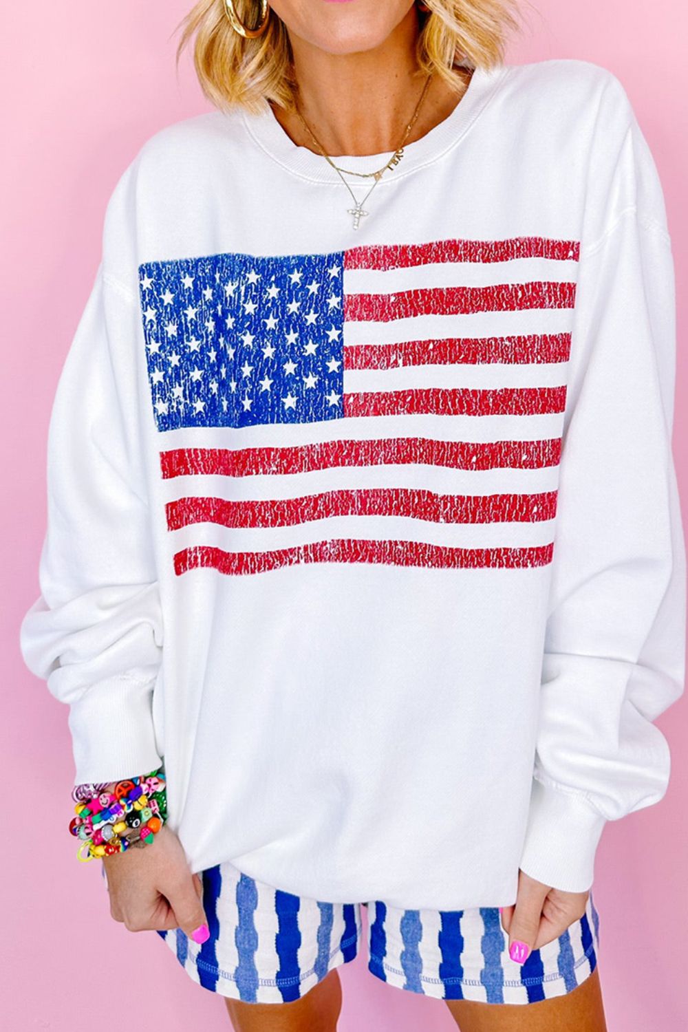 US Flag Sweatshirt