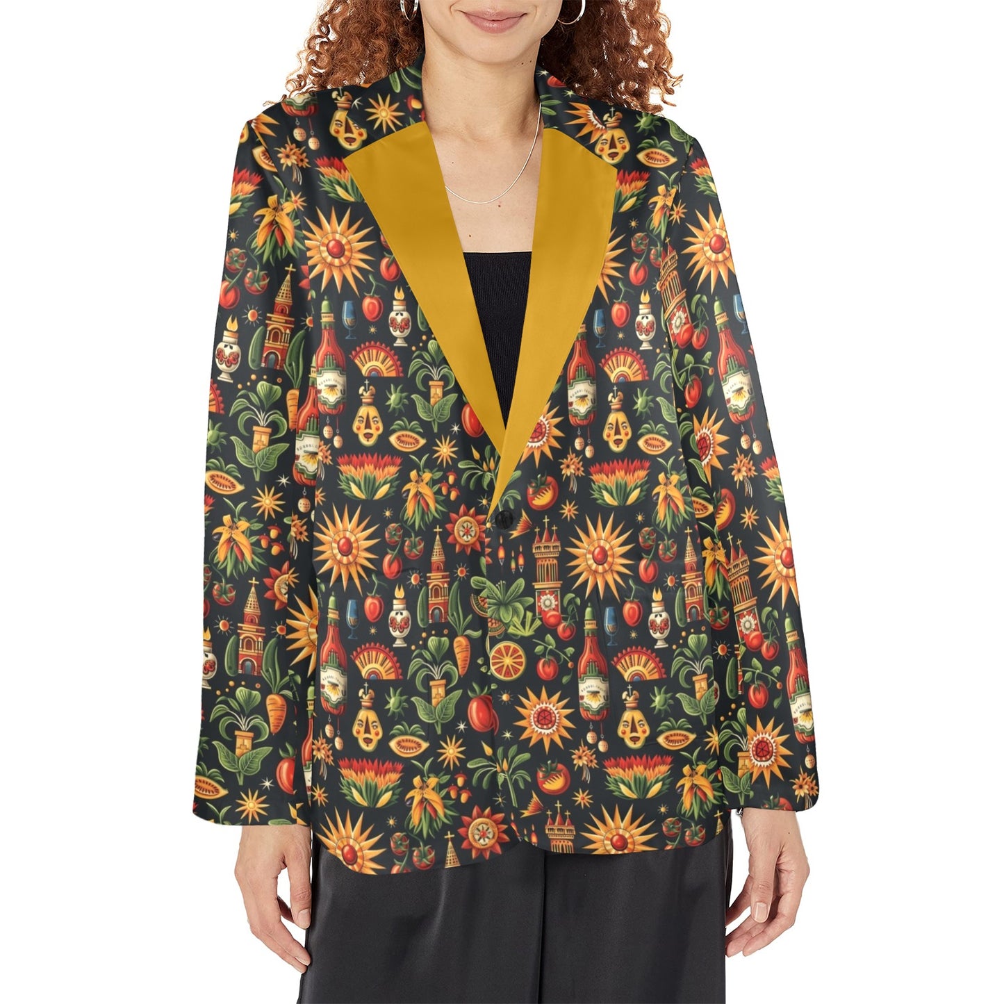 Colores De Mexico - Mexico Culture Blazer