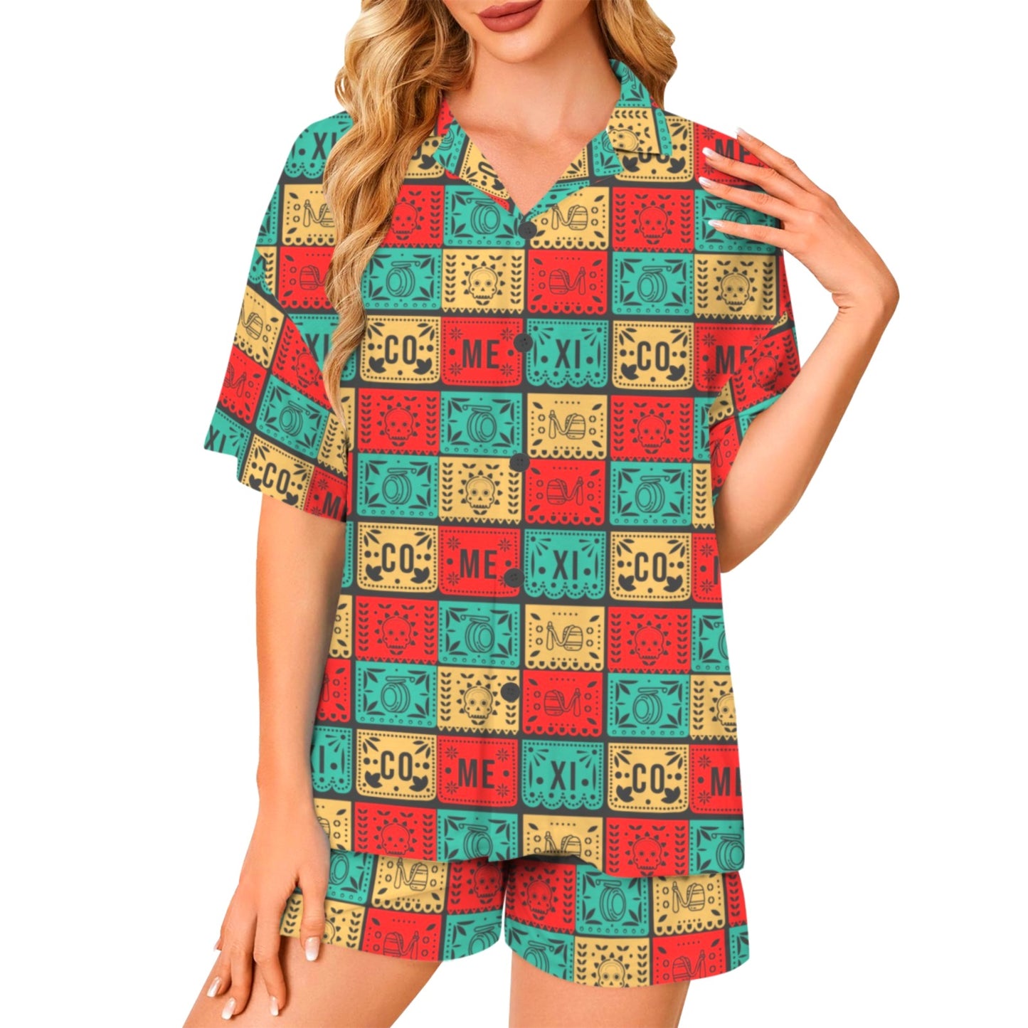 Baha Ranch Picado Women's Pajama Set Made in Americay