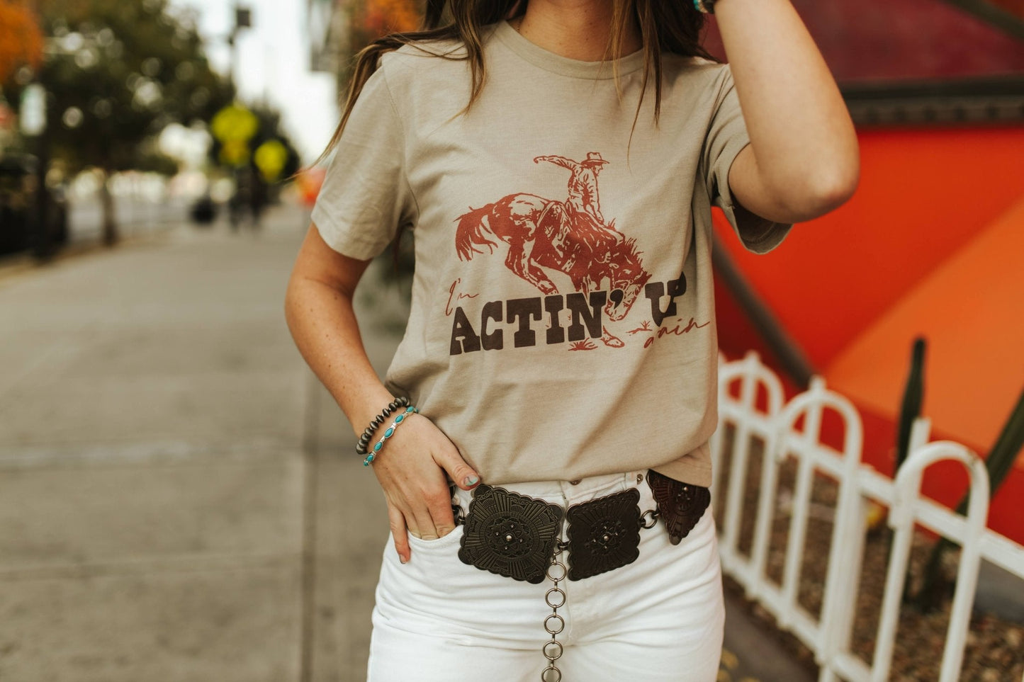 Actin' Up Again Graphic Tee