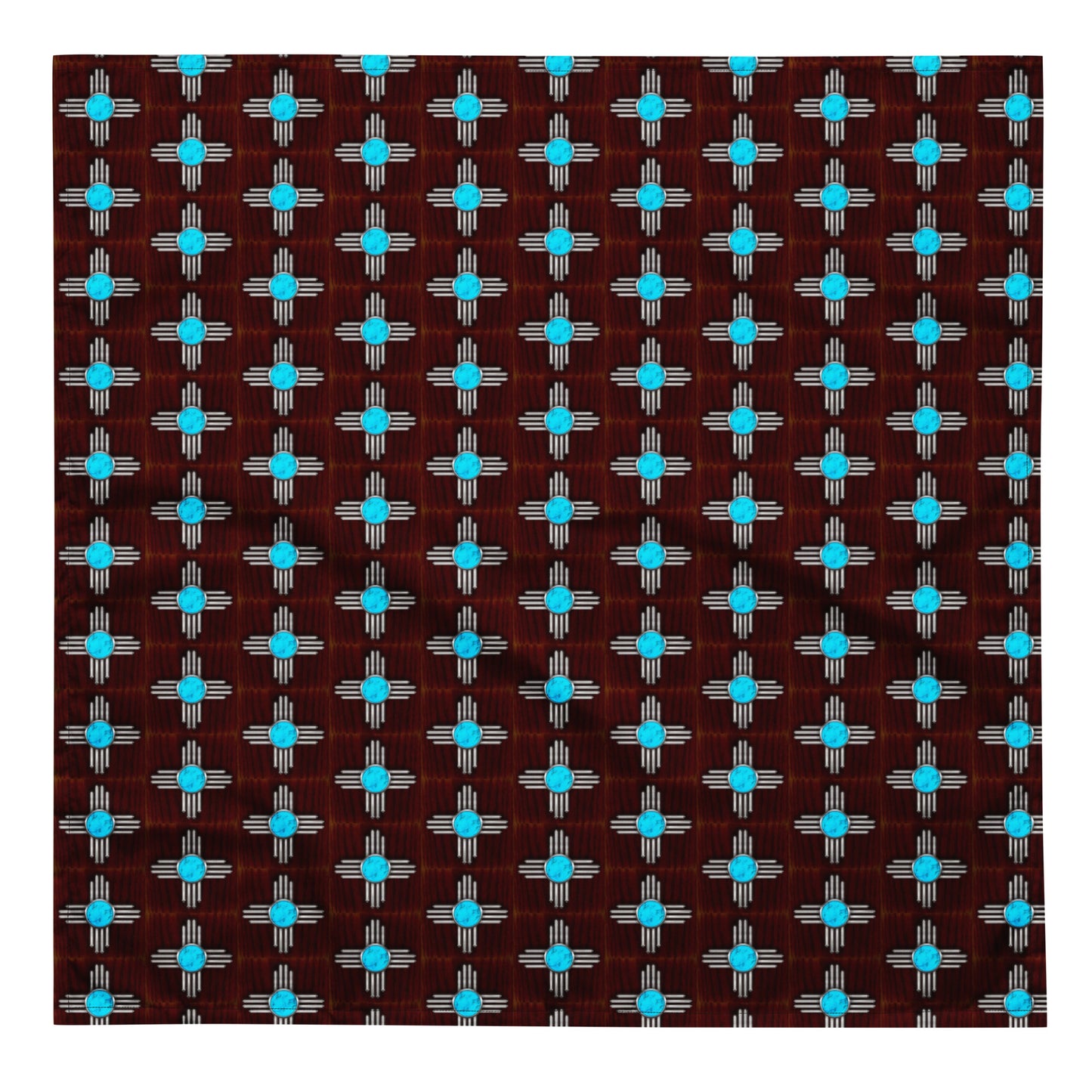 Turquoise Zia Bandana