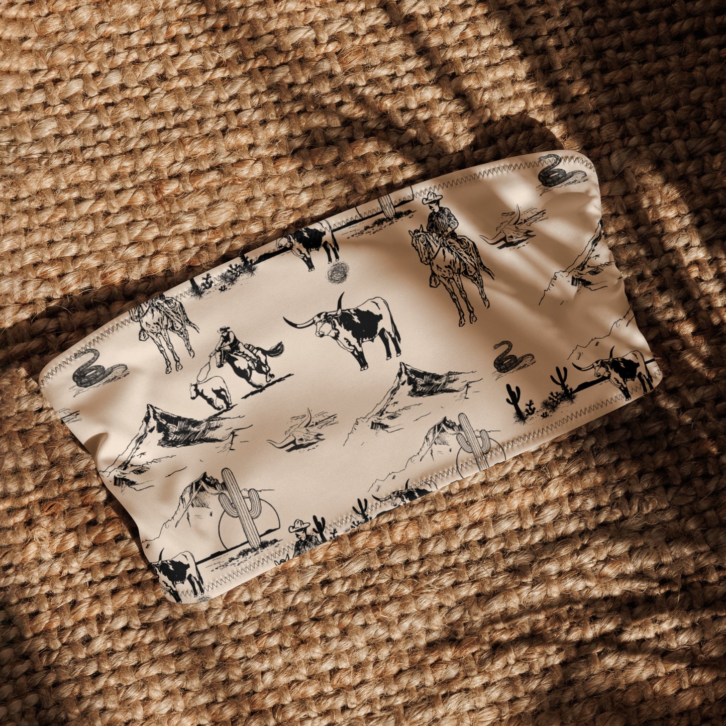 YEEHAW Cowboy Ranch Recycled bandeau bikini top