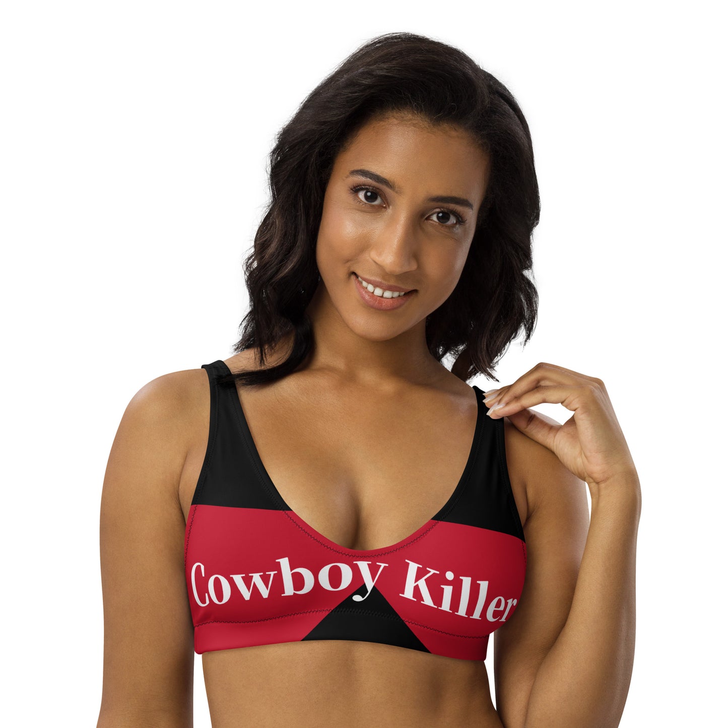 Ready to Ship Yeehaw Cowboy Killer Bikini Top Size Medium