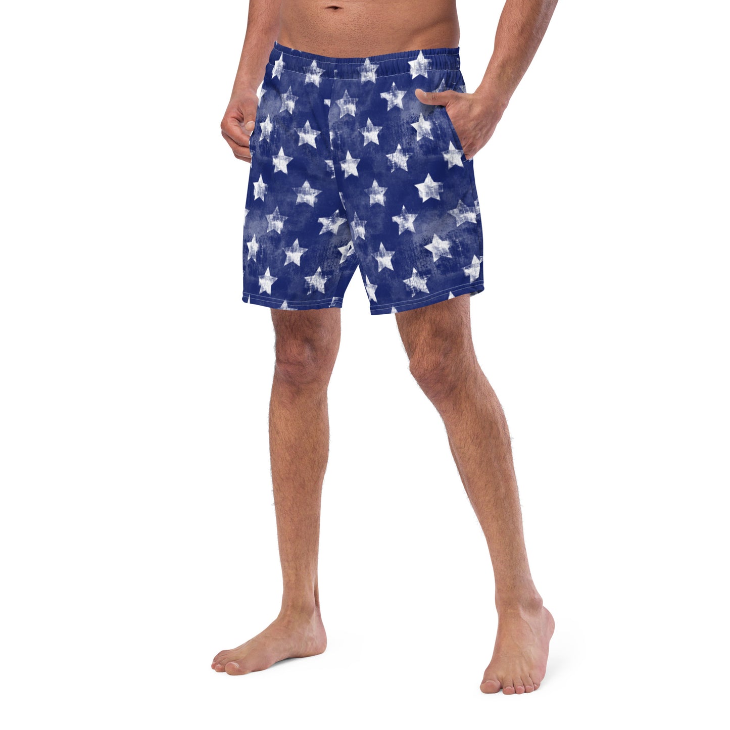 Yeehaw Stars Men's Swim Trunks