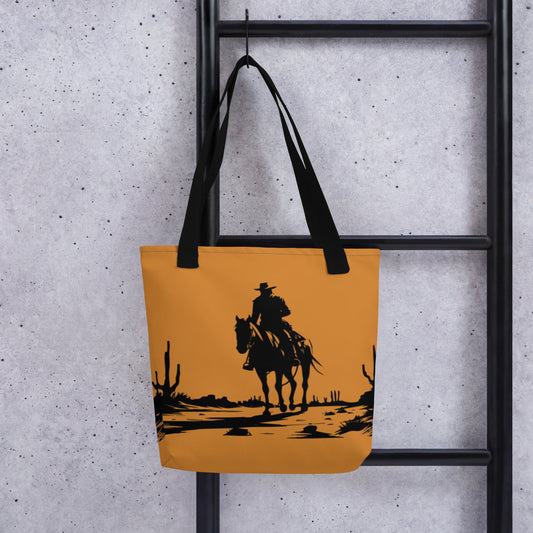 Desert Cowboy Tote bag