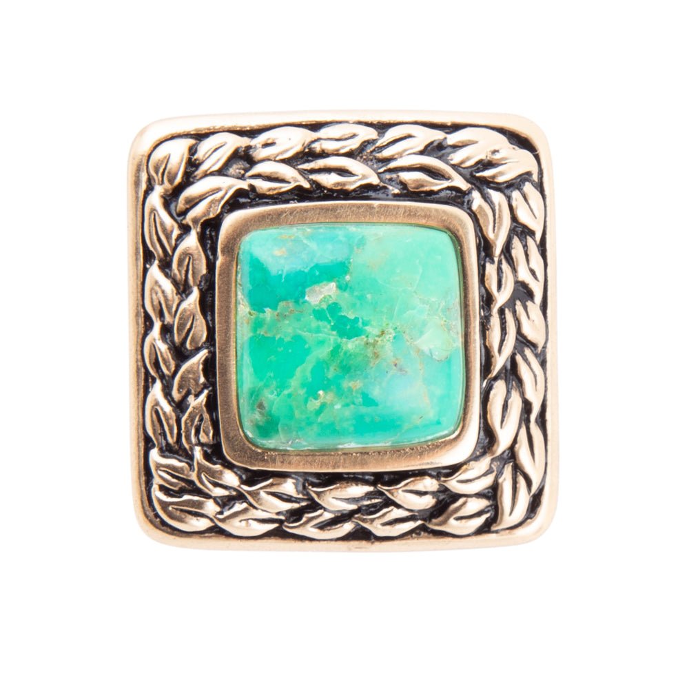 Aloha Lime Turquoise Ring