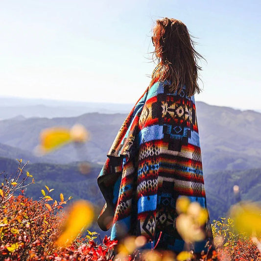 Andes Cliffside Blanket from Ecuador