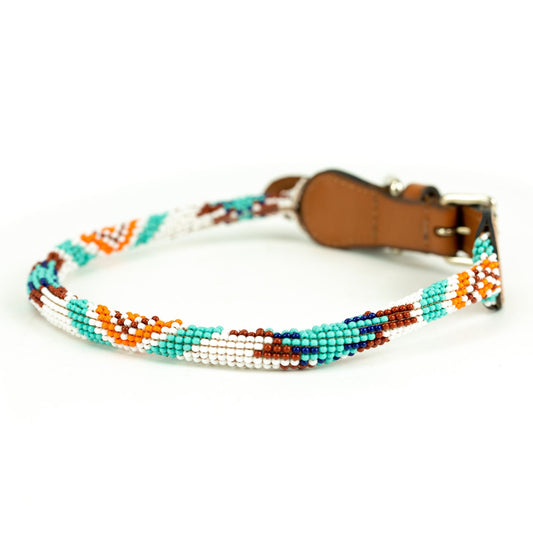 Aztec Sambboho dog collar (rolled)