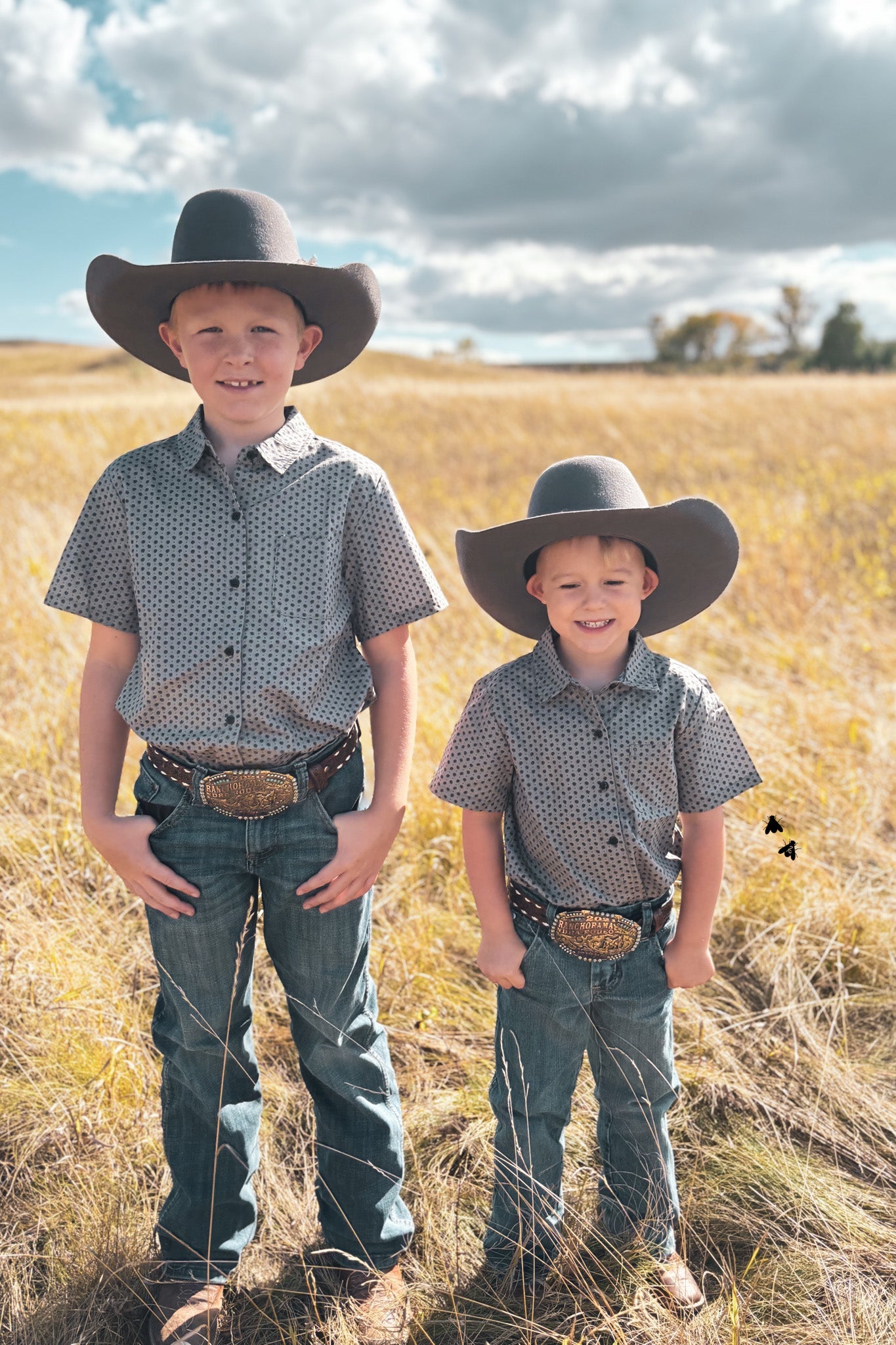 Concho Concho Man [KIDS] Button Up