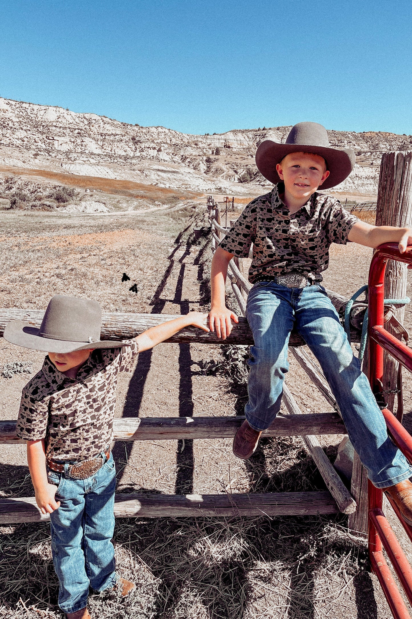 Ropin Practice Kids Button Up