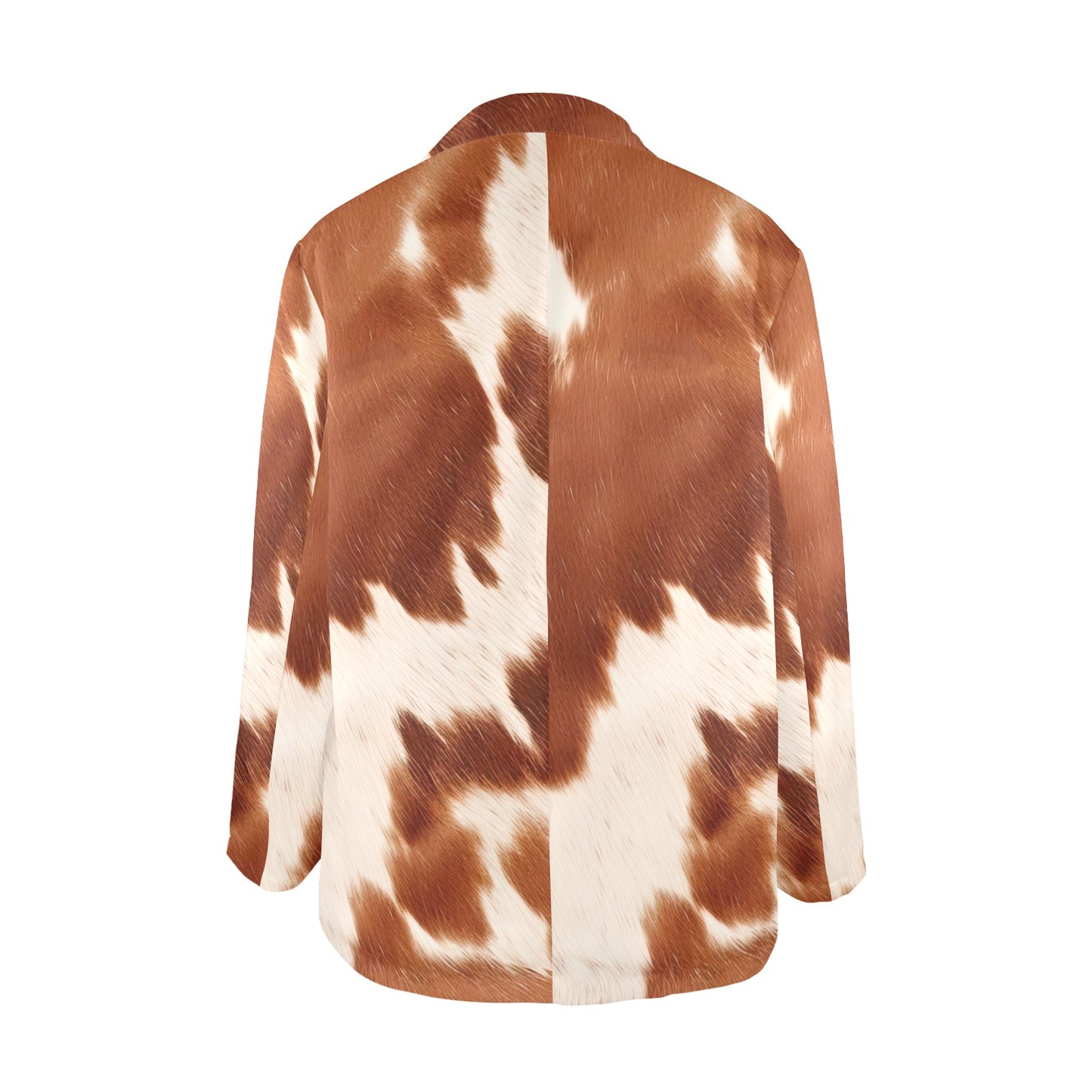 Cowhide Print blazer