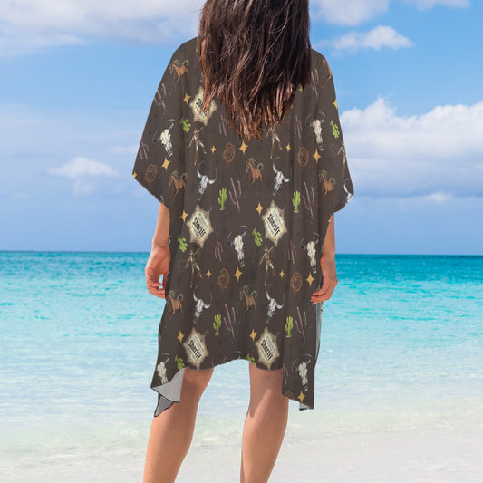 Western Kimono Duster Coverup