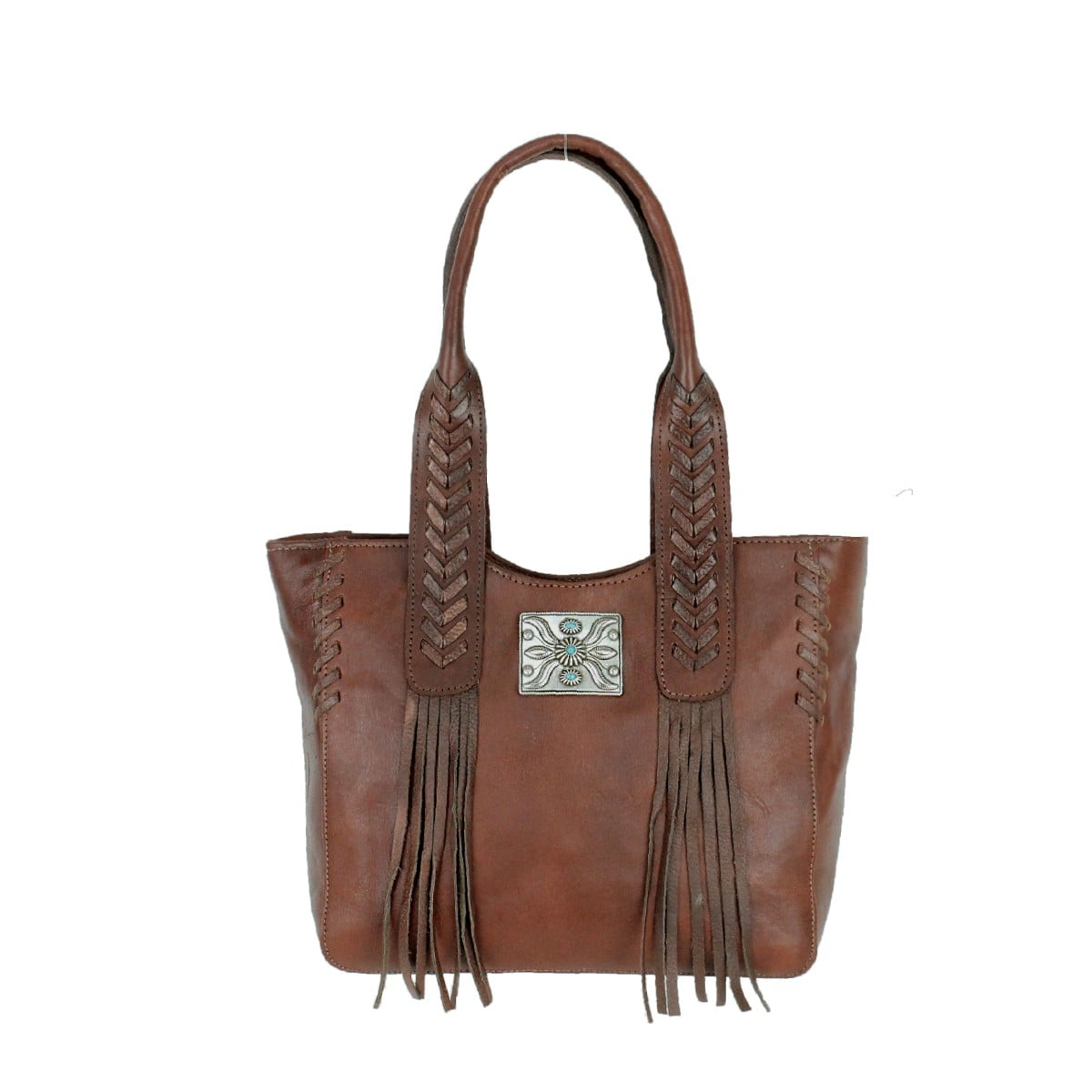American West Handbags Mohave Canyon Small Zip-Top Tote Choice of Colors