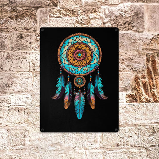 Dream Catcher Metal Sign 12"x16" (Made in USA)