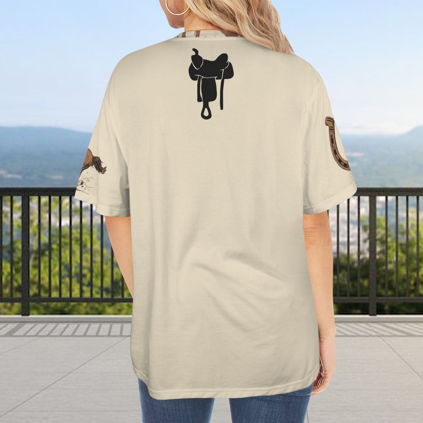 Baha Ranch Originals Softest Saddle Up Tee