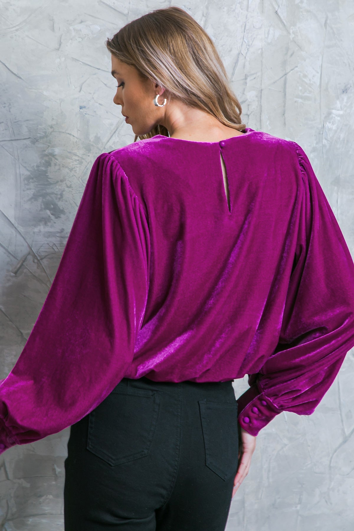 Flying Tomato It's Your Time Velvet Top