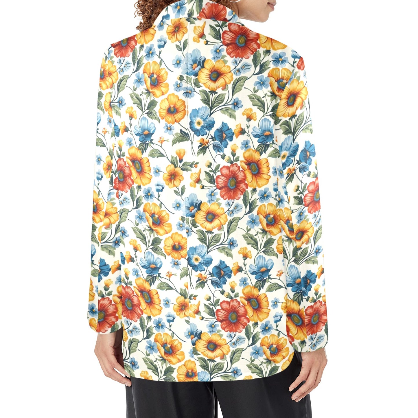 Colores de Mexico Spring Mexico Florals Blazer