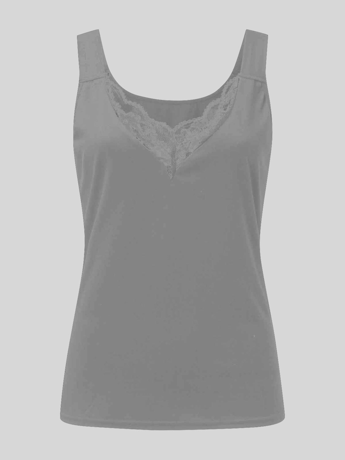 Lace Detail Sweetheart Neck Tank choice of colors