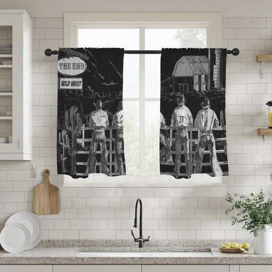 Ranching Curtains Window 28"x40" (2-Piece) Made in America