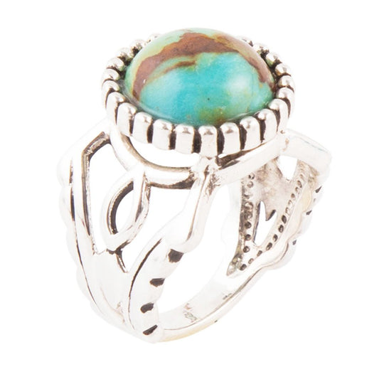 Blessing Turquoise and Sterling Silver Ring