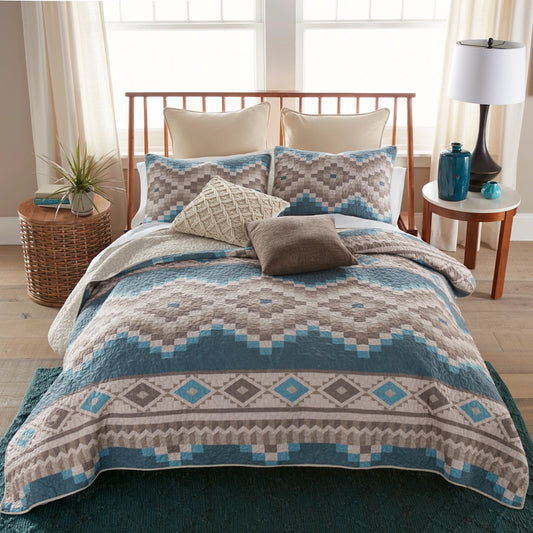 Turquoise Valley Bedding Set