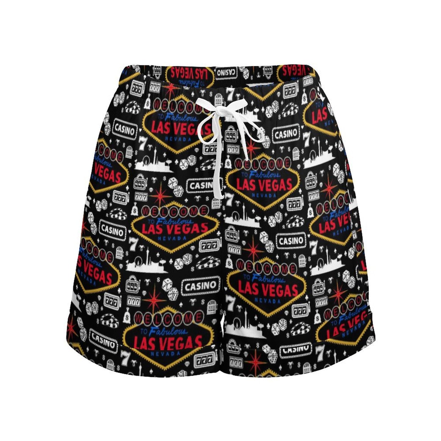 Baha Ranch Viva Las Vegas Drawstring Shorts