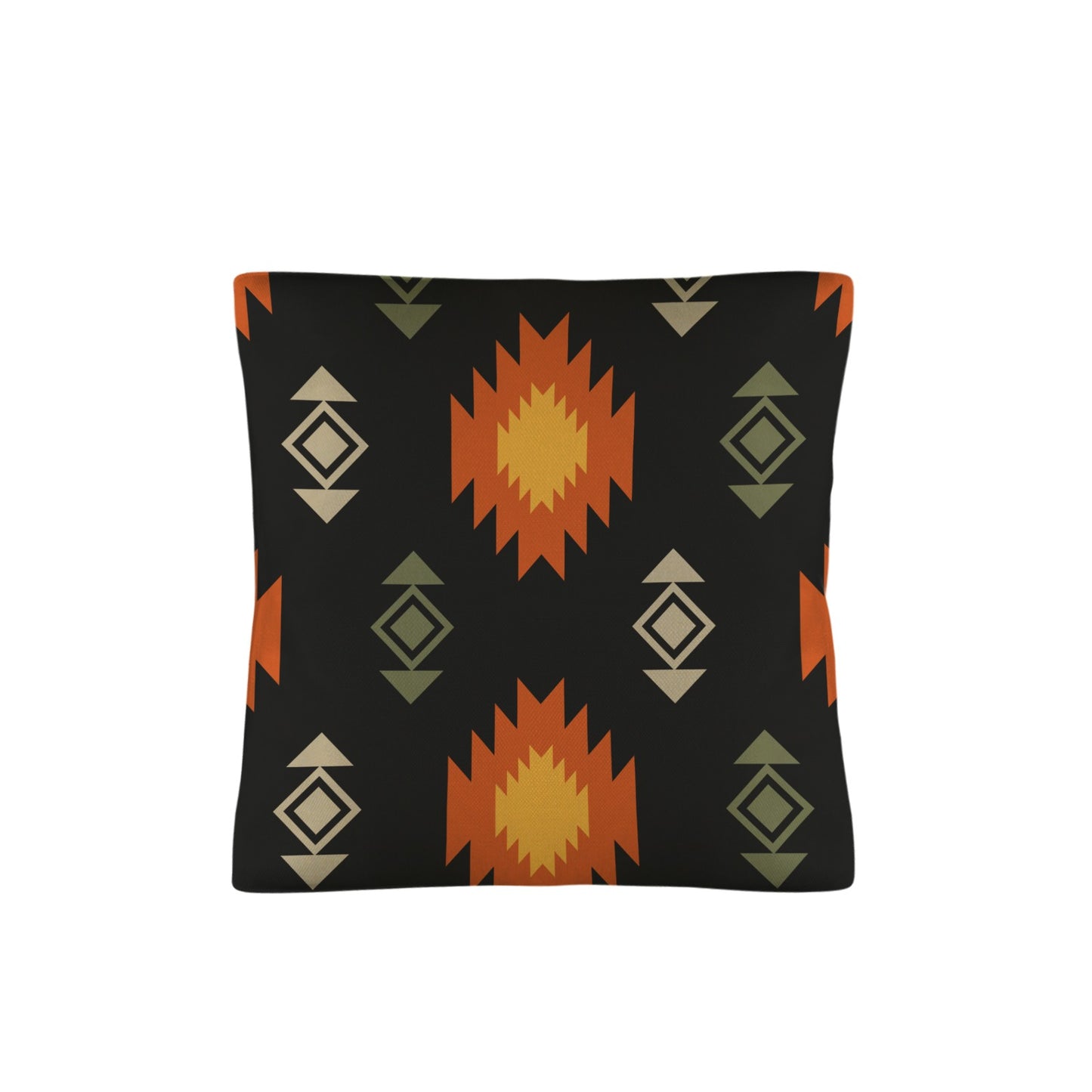Black Aztec Pillow Case Made in America