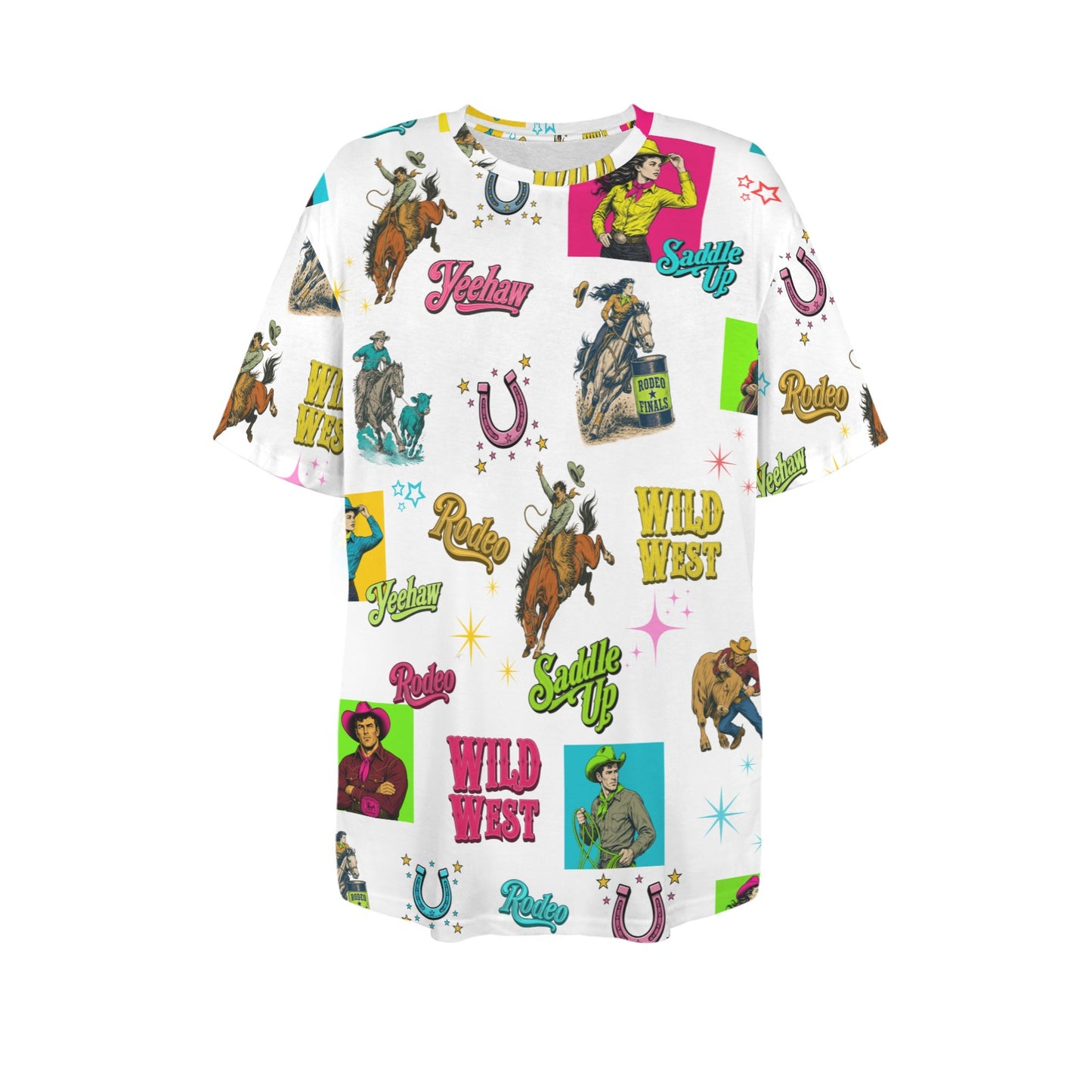 Baha Ranch The Last Roundup Oversized T Shirt