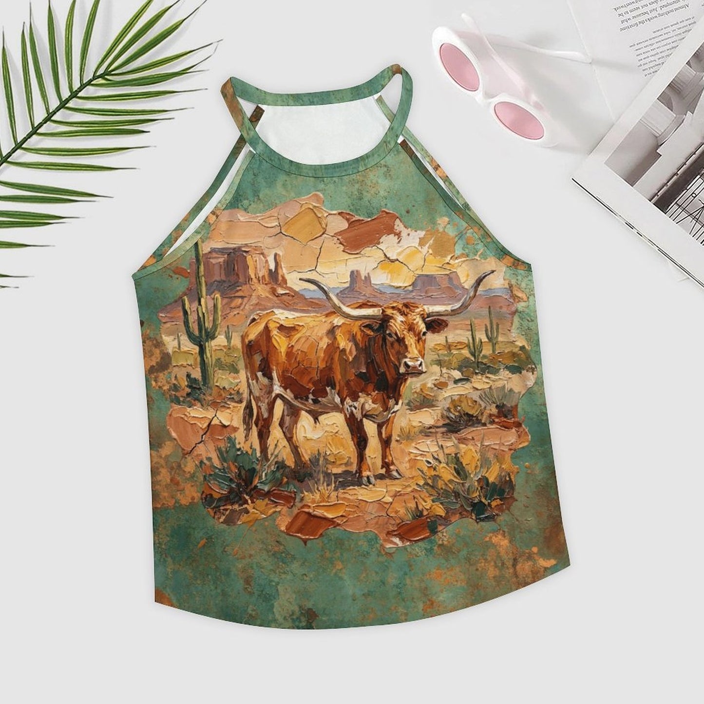 Desert Longhorn Tank Top